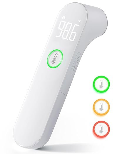 Digital Thermometer for Adults & Kids – Fast, Accurate, with Fever Alarm & Mute Mode