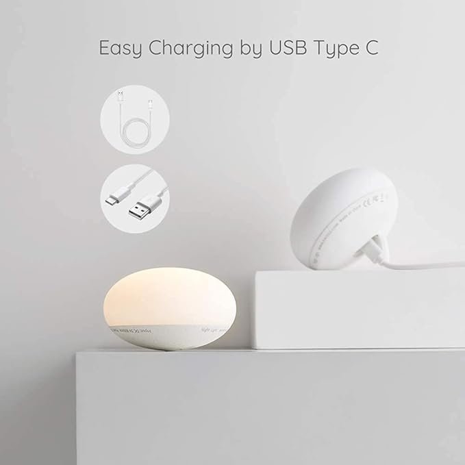Baby Night Light – Soft Silicone Touch Lamp with Stepless Dimming - Image 6